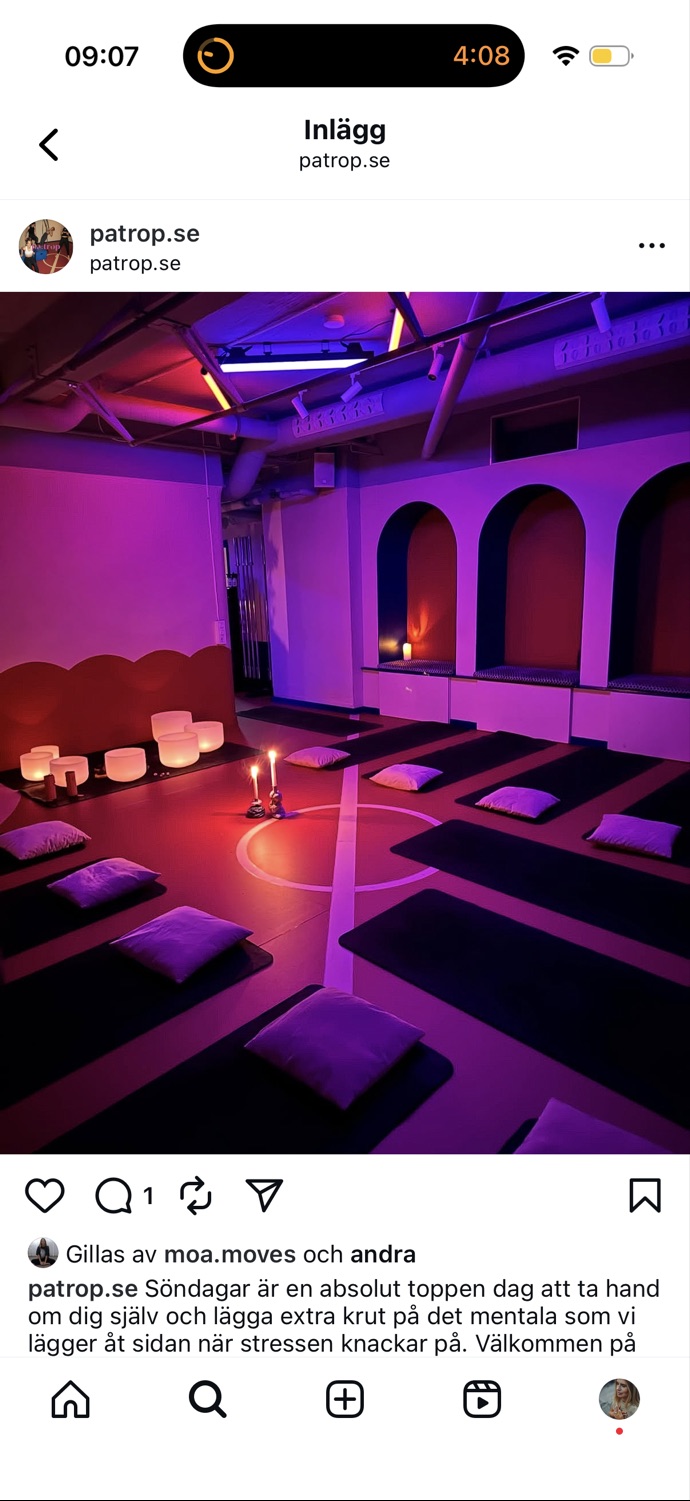 Sunday Ritual - ett mini-retreat i stan
