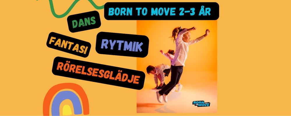 Born To Move 2-3 år + vuxen (Les Mills)