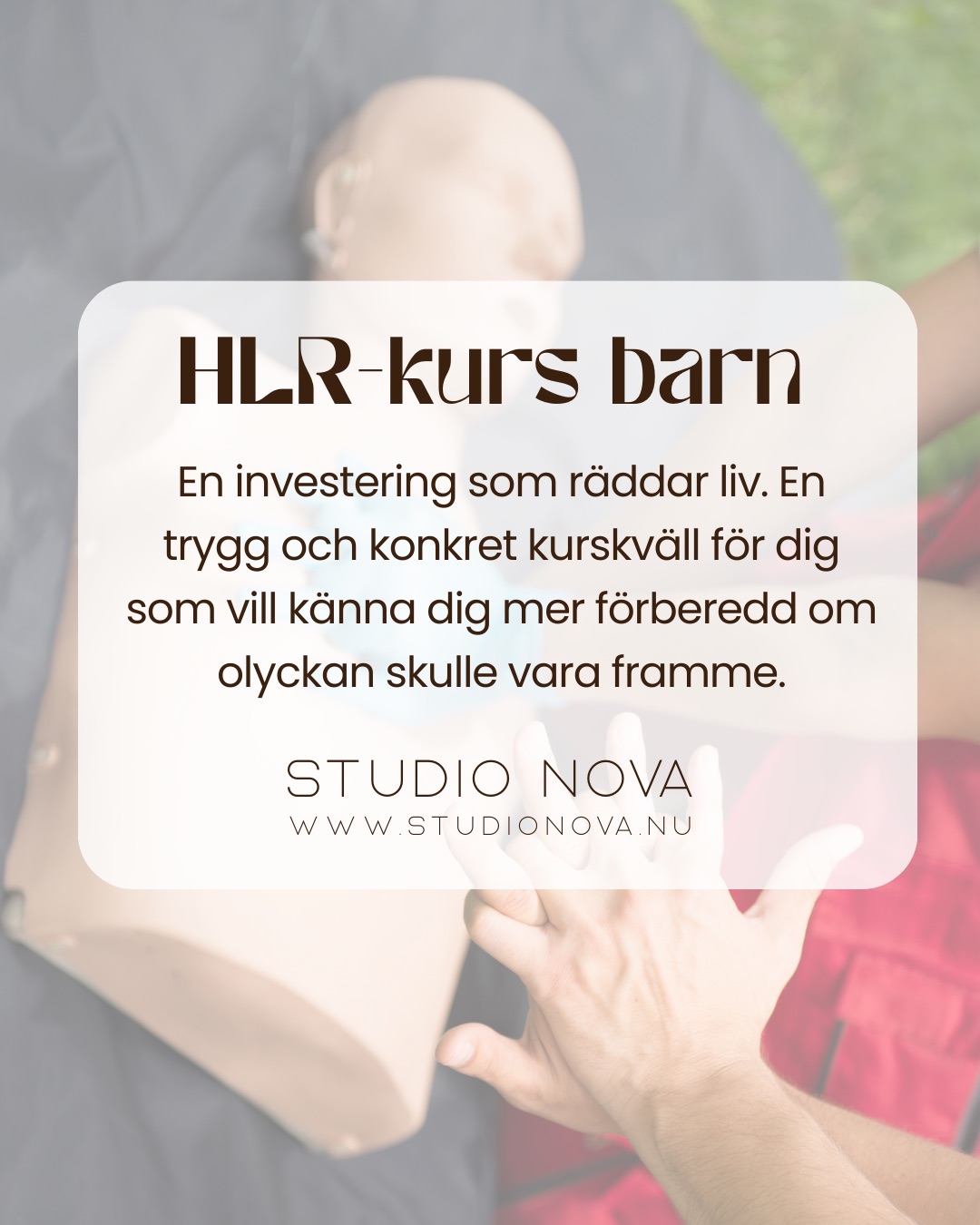 HLR för barn – lär dig rädda liv