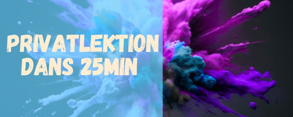 PRIVATLEKTION DANS ONLINE (25 min)