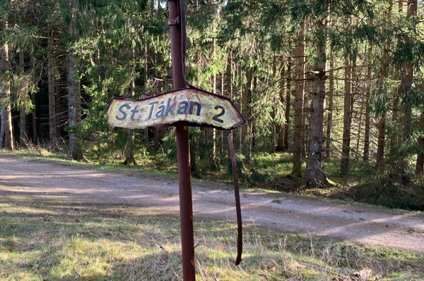 Cykla gravel vid Herrestadsfjället