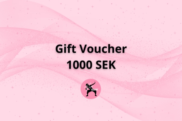 Gift voucher - 1000 SEK