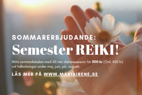Semester REIKI - Sommarkampanj!