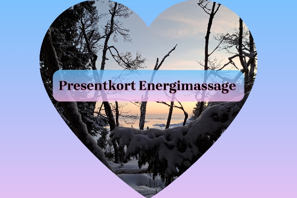 Presentkort Energimassage