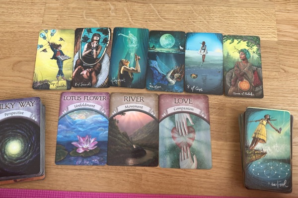 Vägledning med tarotkort + chakrabalansering