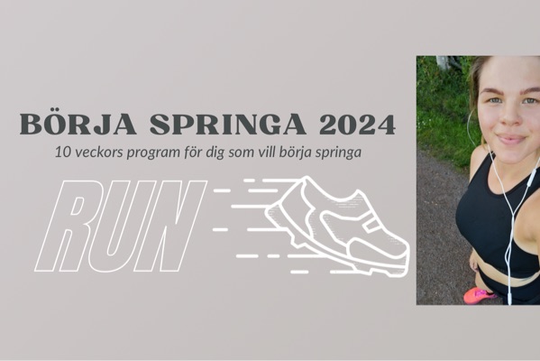 Börja springa 2024