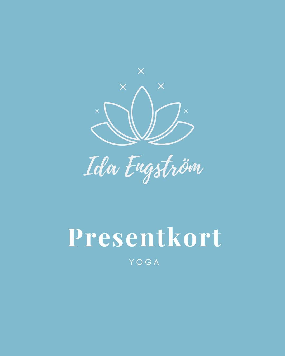 Presentkort yoga