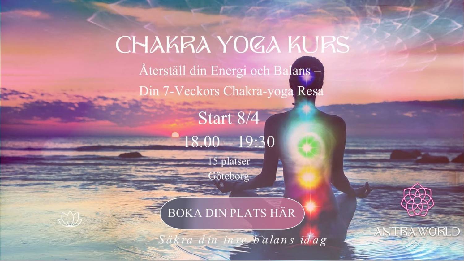 Chakra Yoga Kurs - 7 veckor
