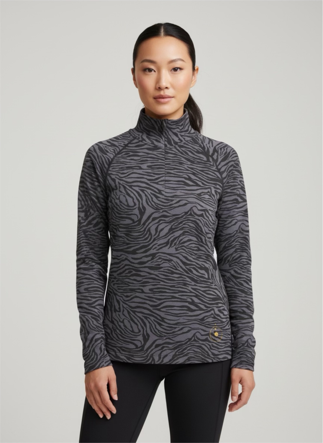 REA Anana Zebra Zip midlayer