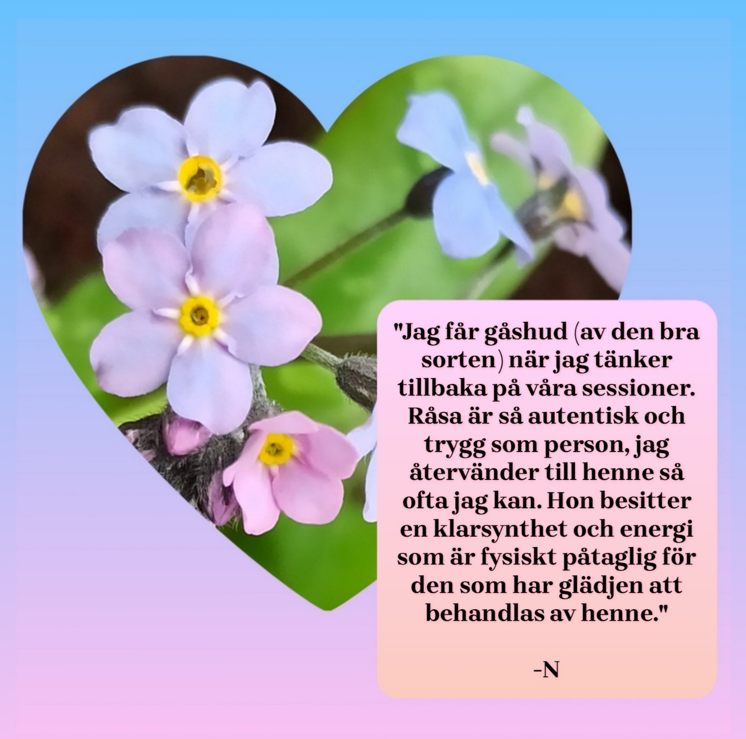 Presentkort Healing Distans