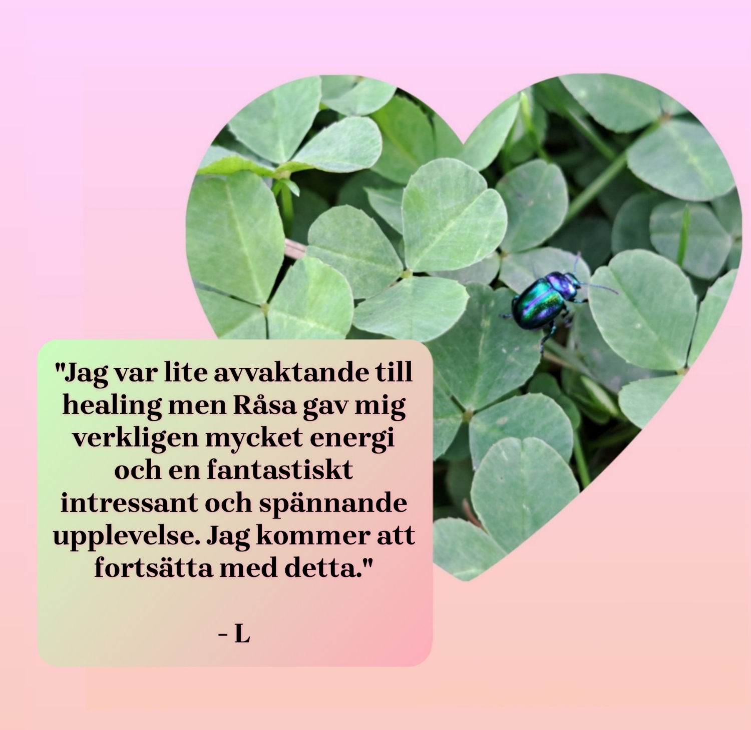 Presentkort Healing Distans