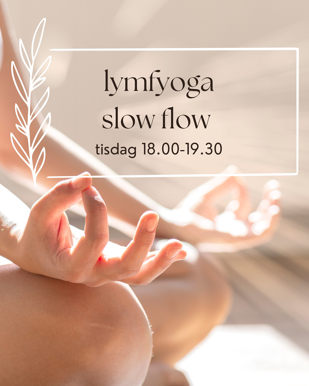 Drop-in Lymfyoga Slow Flow