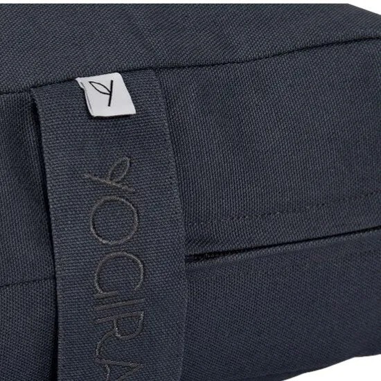 Bolster rectangular, Graphite grey, Yogiraj