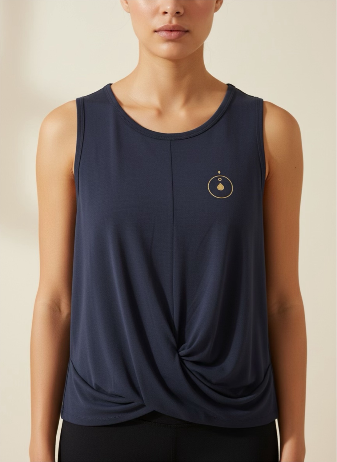 Diamy cropped tank top