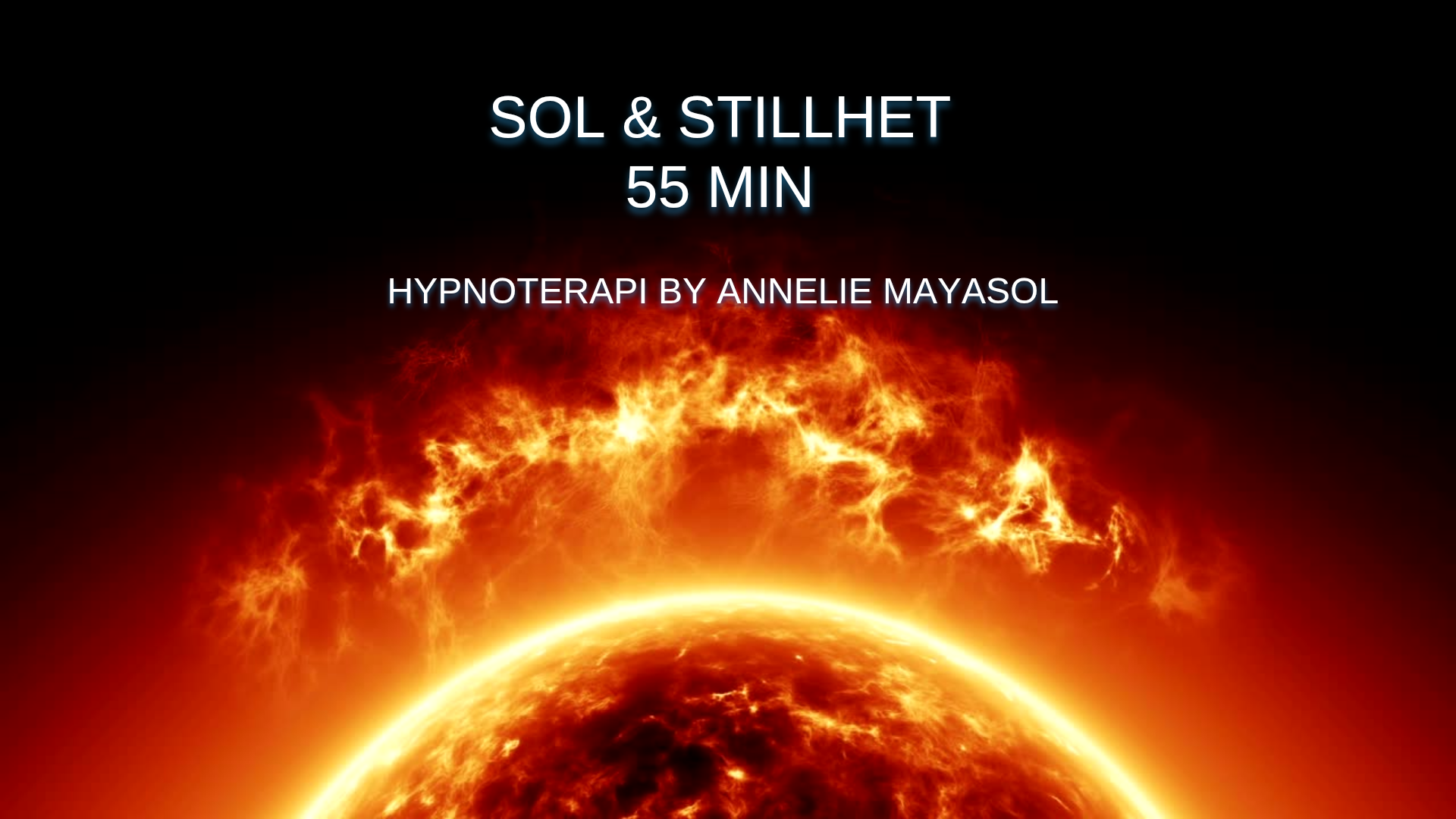 Ljudfil Meditera mer , 50 min  "Stillhet & Sol" med Annelie
