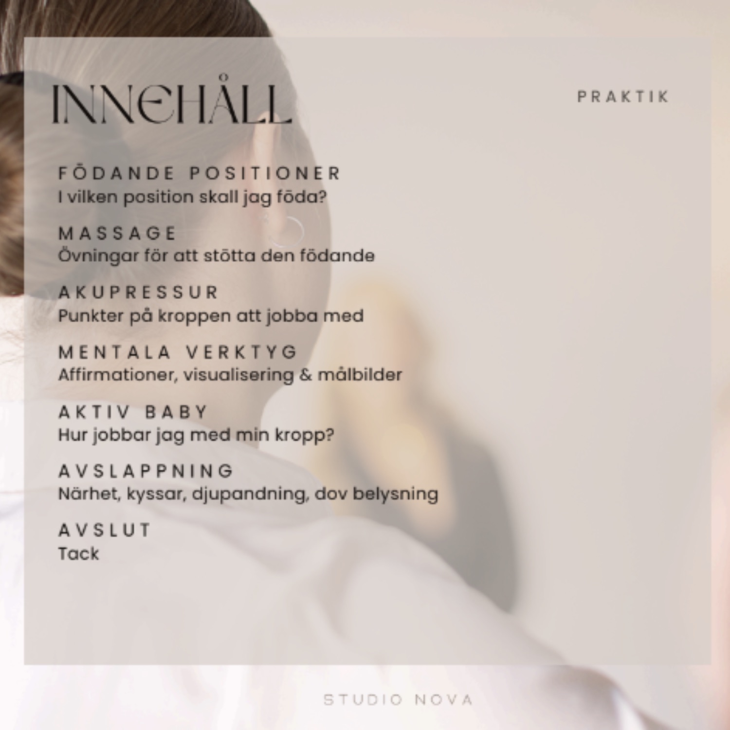 Profylaxkurs Kompendium – för en trygg och lugn förlossning