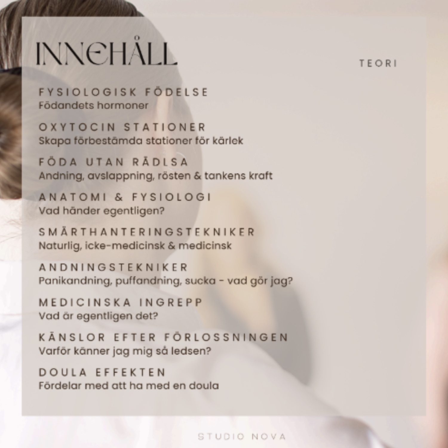 Profylaxkurs Kompendium – för en trygg och lugn förlossning