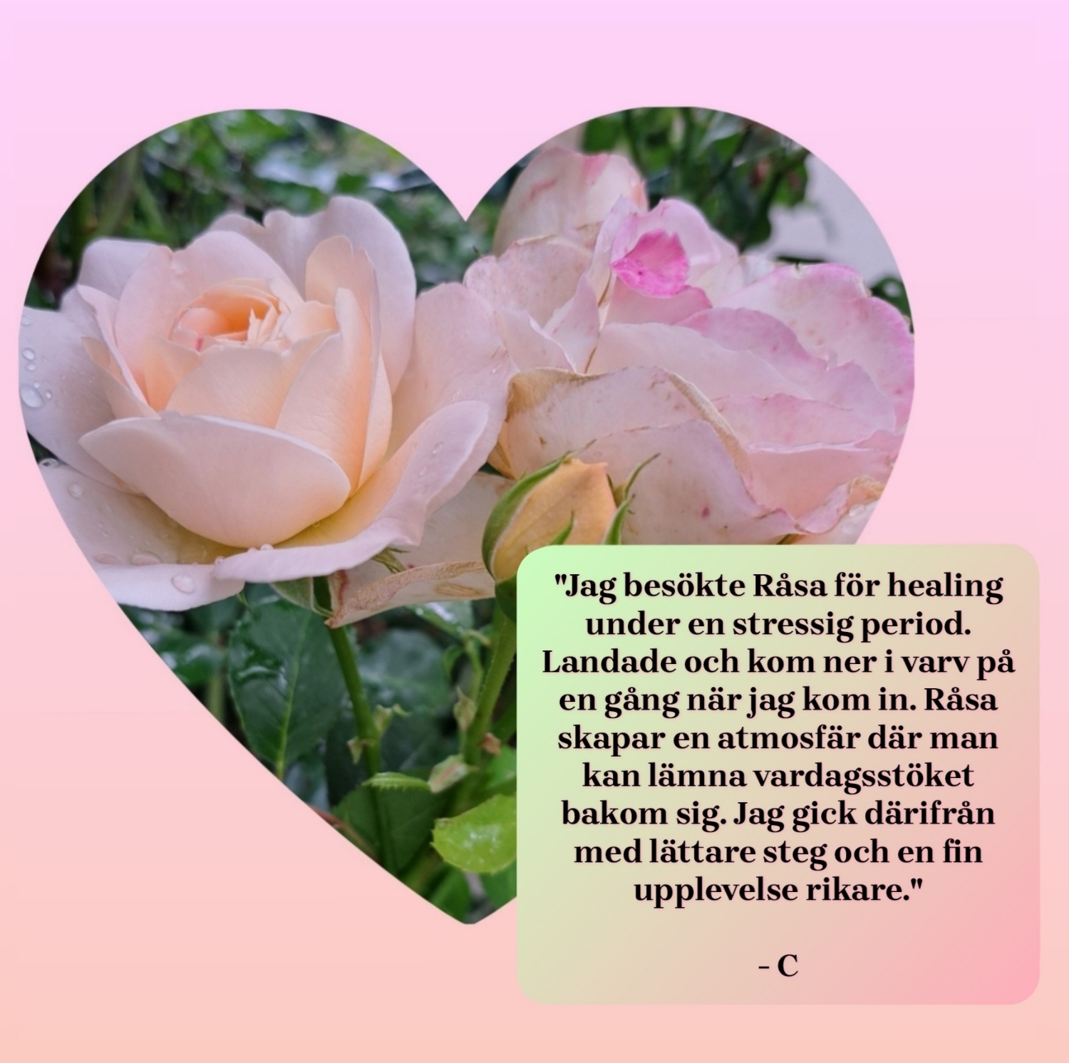 Presentkort Healing