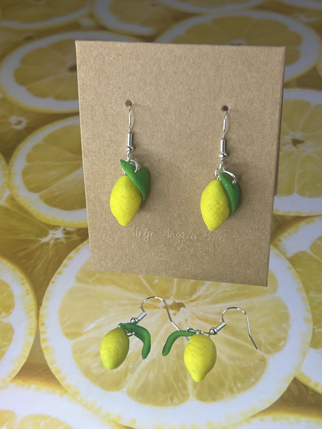 Citroner (örhängen silver) inkl spårbar frakt