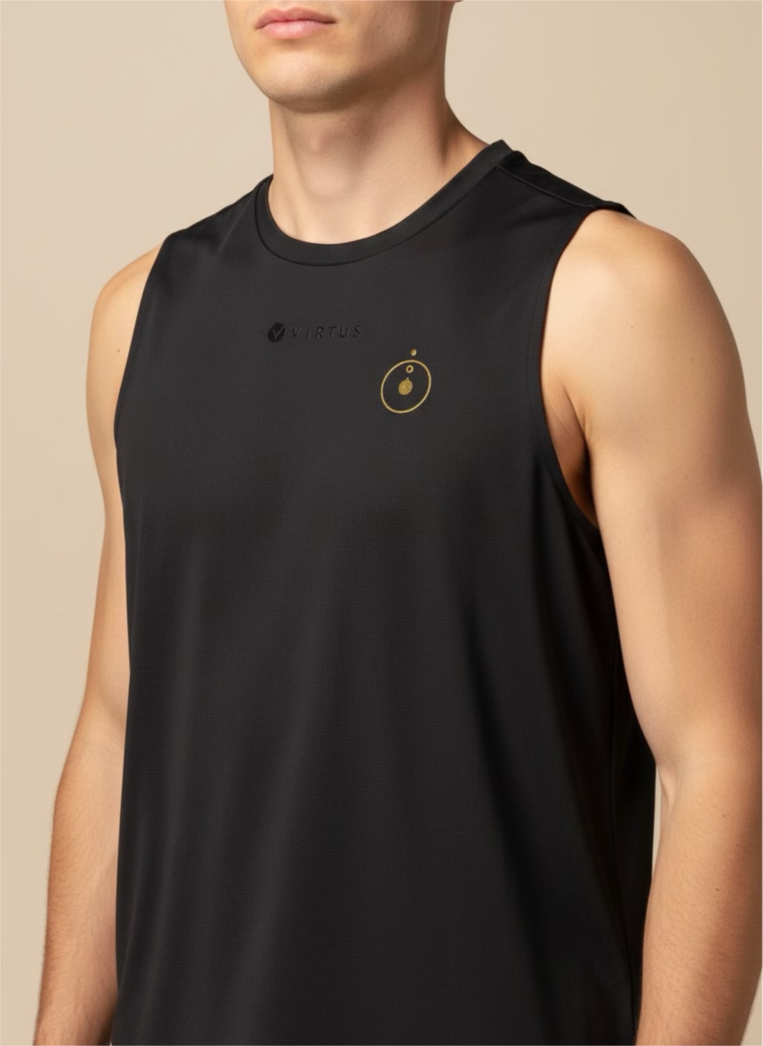 Roger M Sleeveless Tee