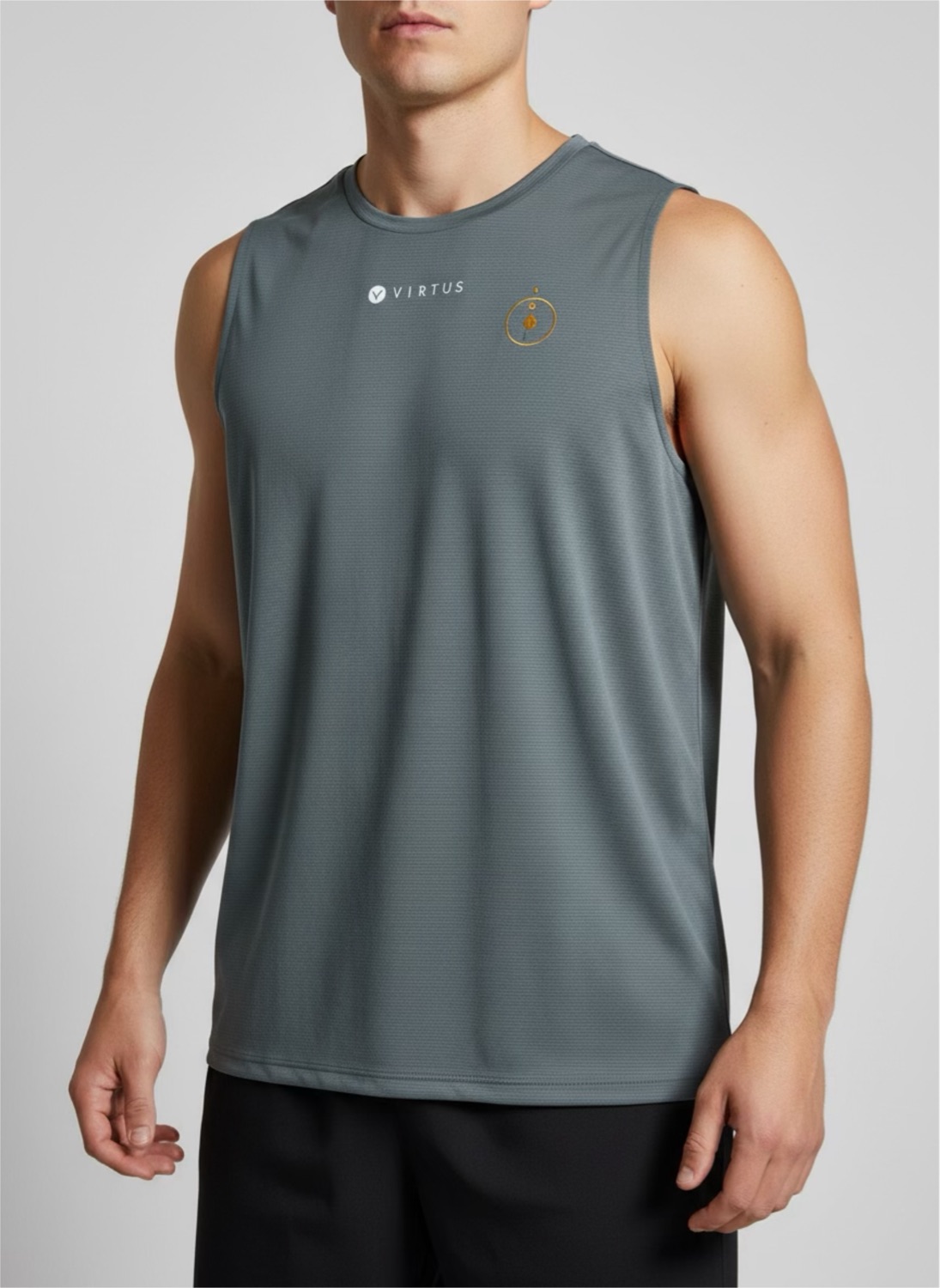 Roger M Sleeveless Tee