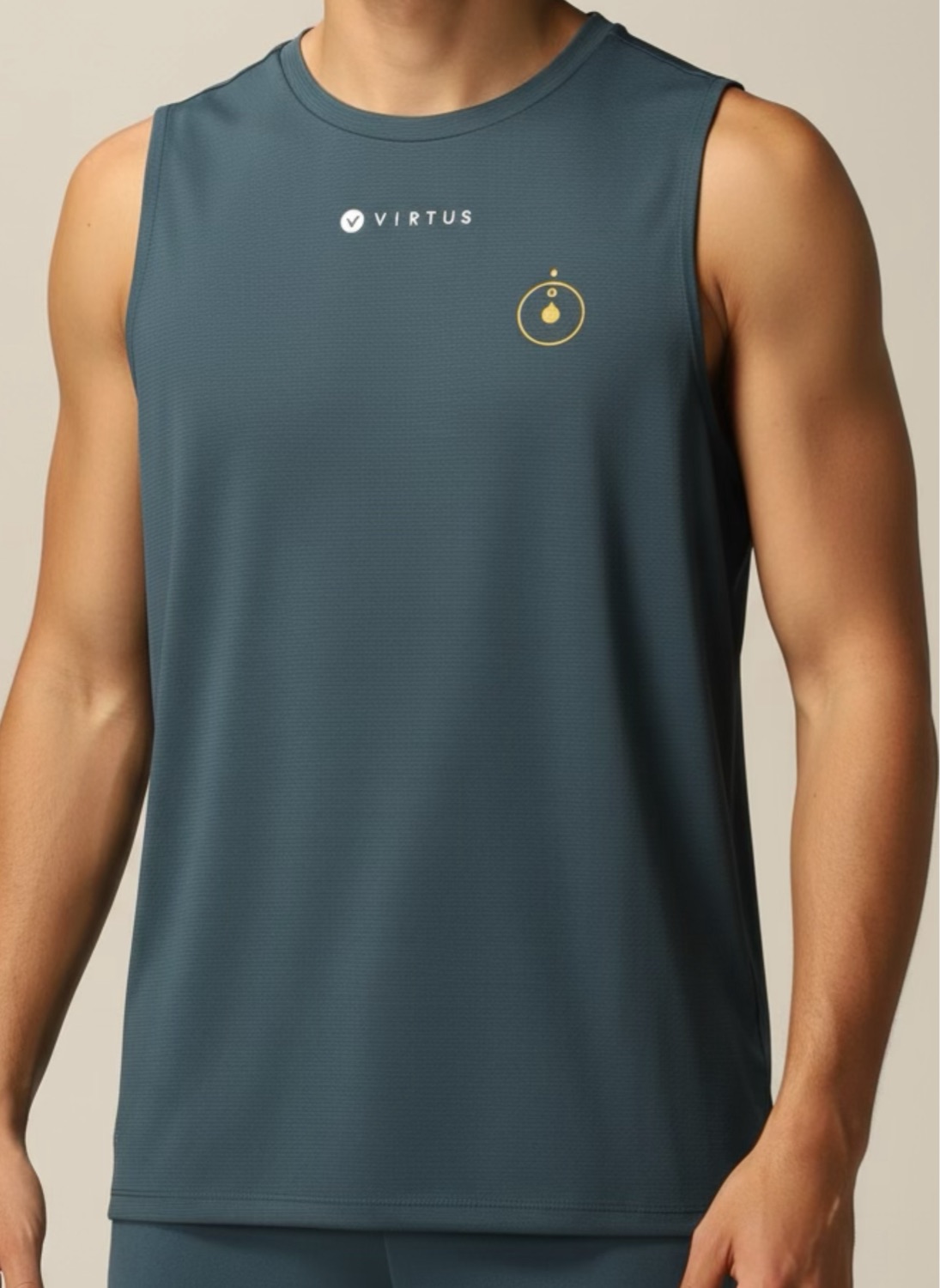 Roger M Sleeveless Tee