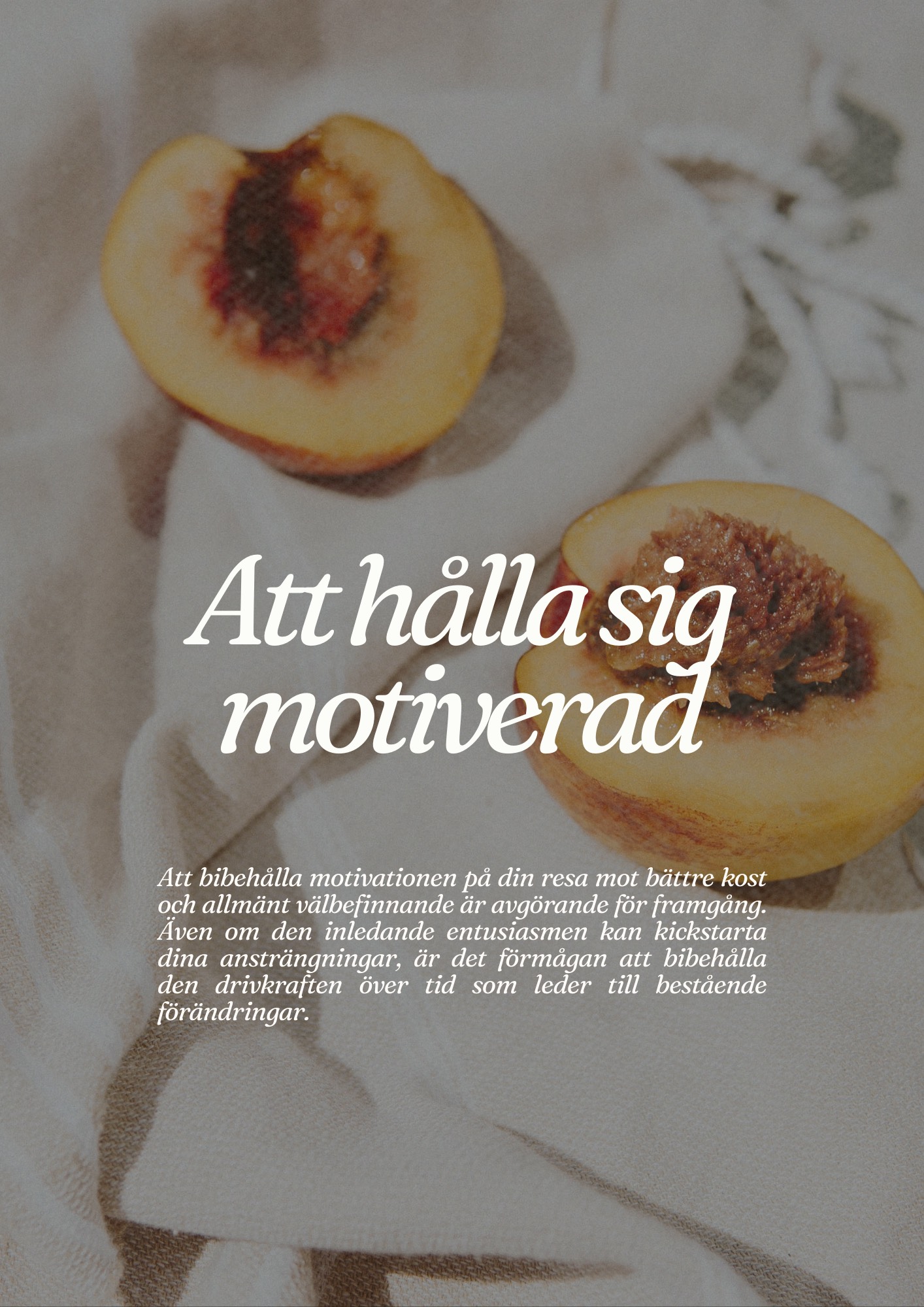 Hälsoprogram-Sluta börja om varje måndag (4veckor)