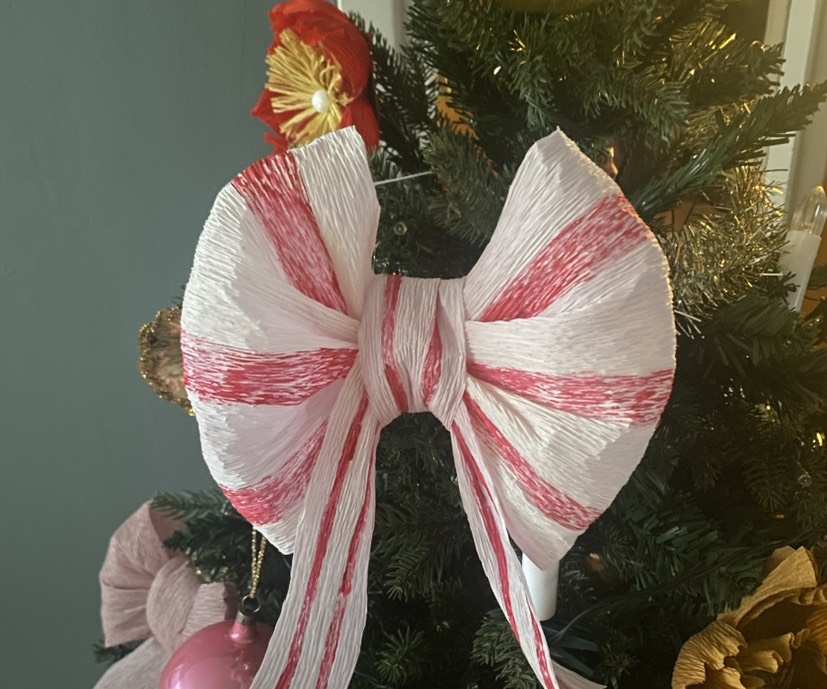 Rosetter julgrans dekoration 3 st