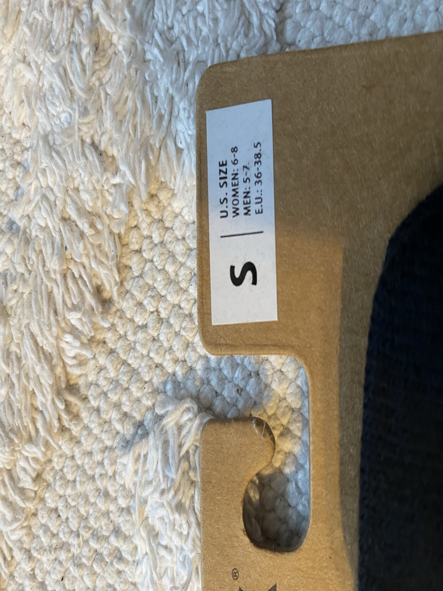 Toesox strumpor med öppen tå, halkfria, S