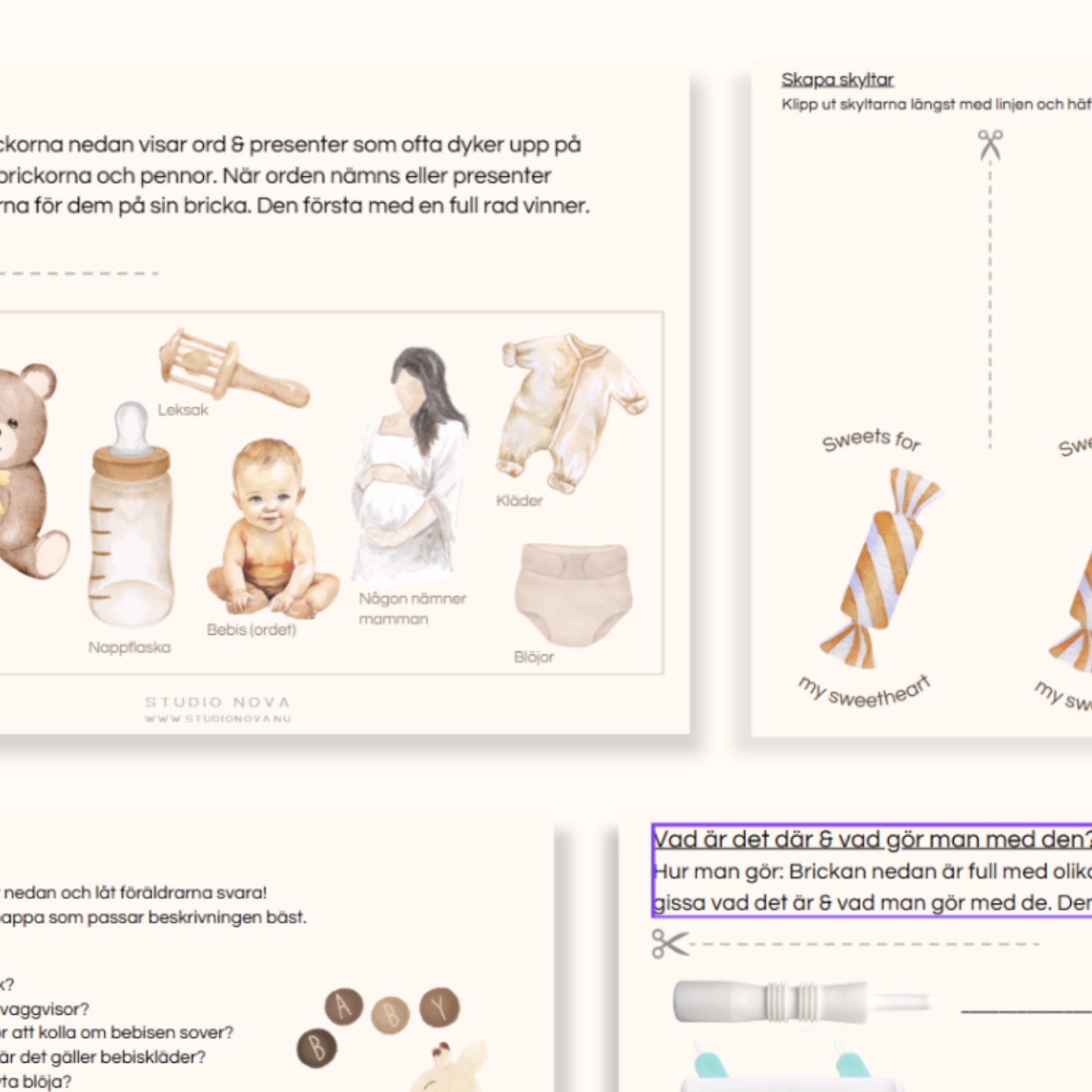 Babyshower-kit – allt du behöver för en magisk babyshower