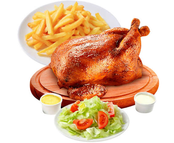 1 pollo a la brasa