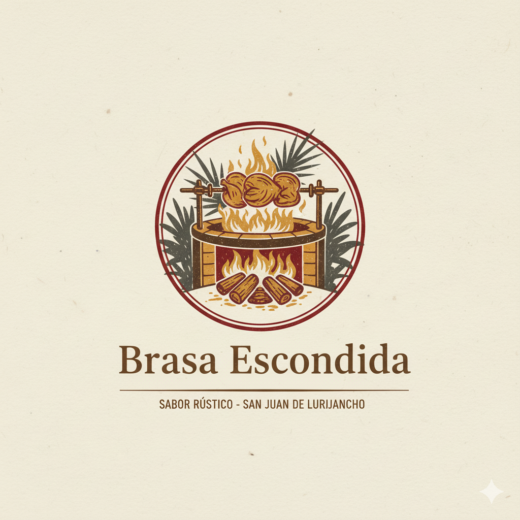 Logo de Brasa escondida