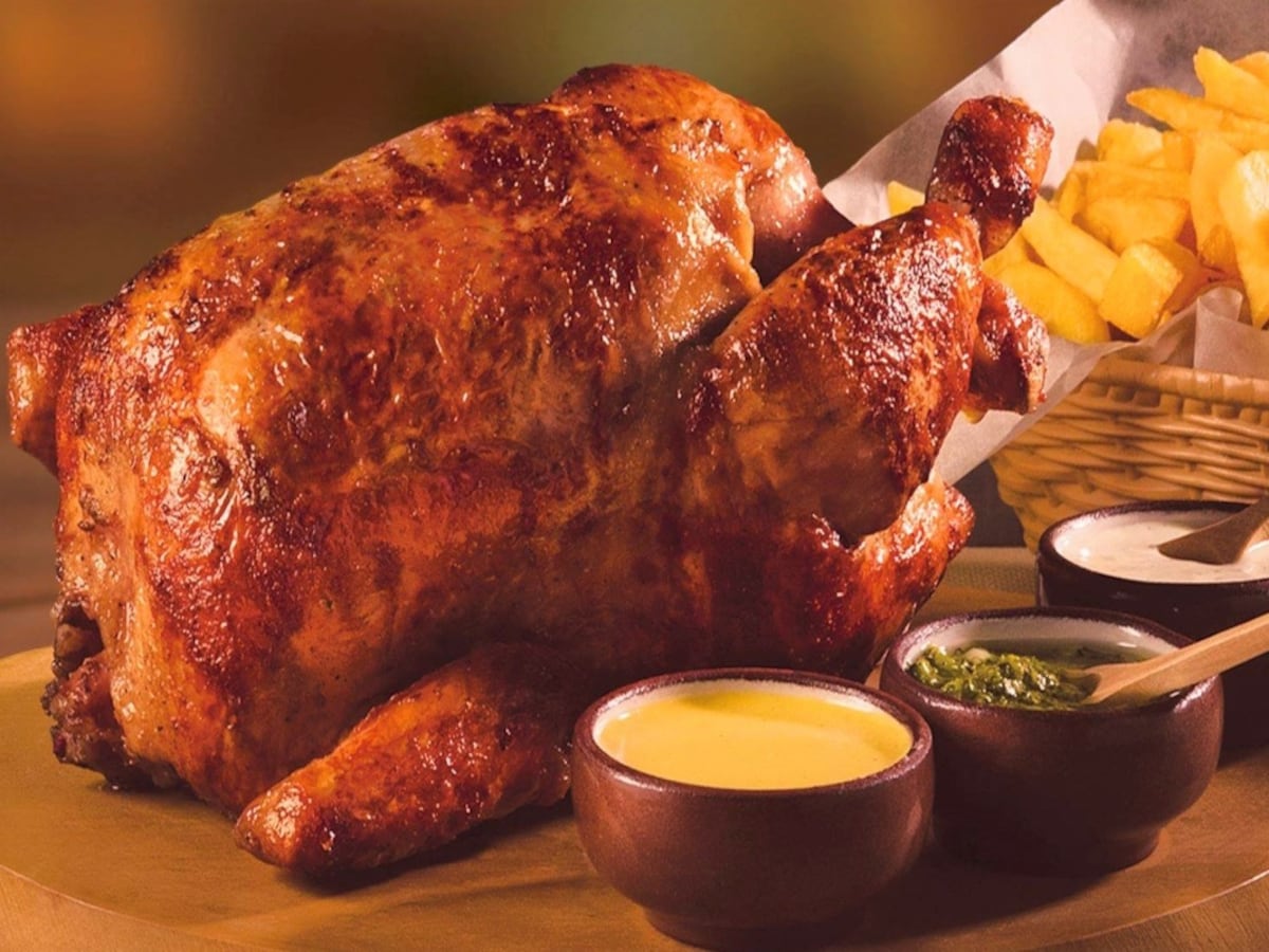 1 pollo a la brasa