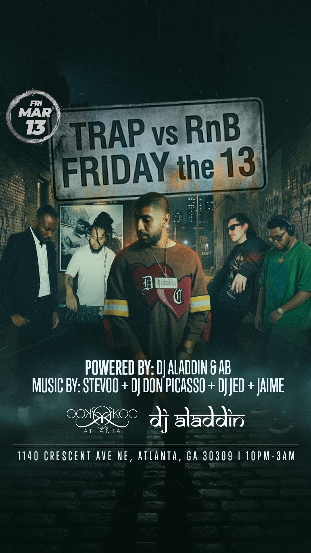 TRAP vs R&B at Koo Koo Room ATL