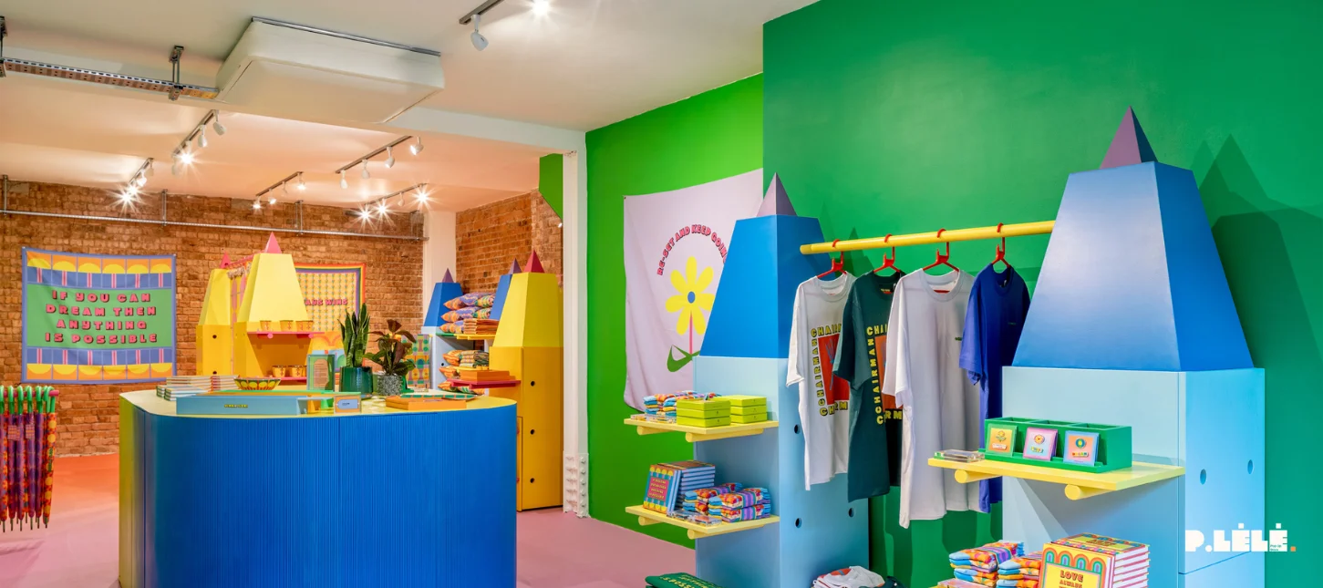 Wenn Kunst zum Anziehungspunkt für Pop-up-Stores wird