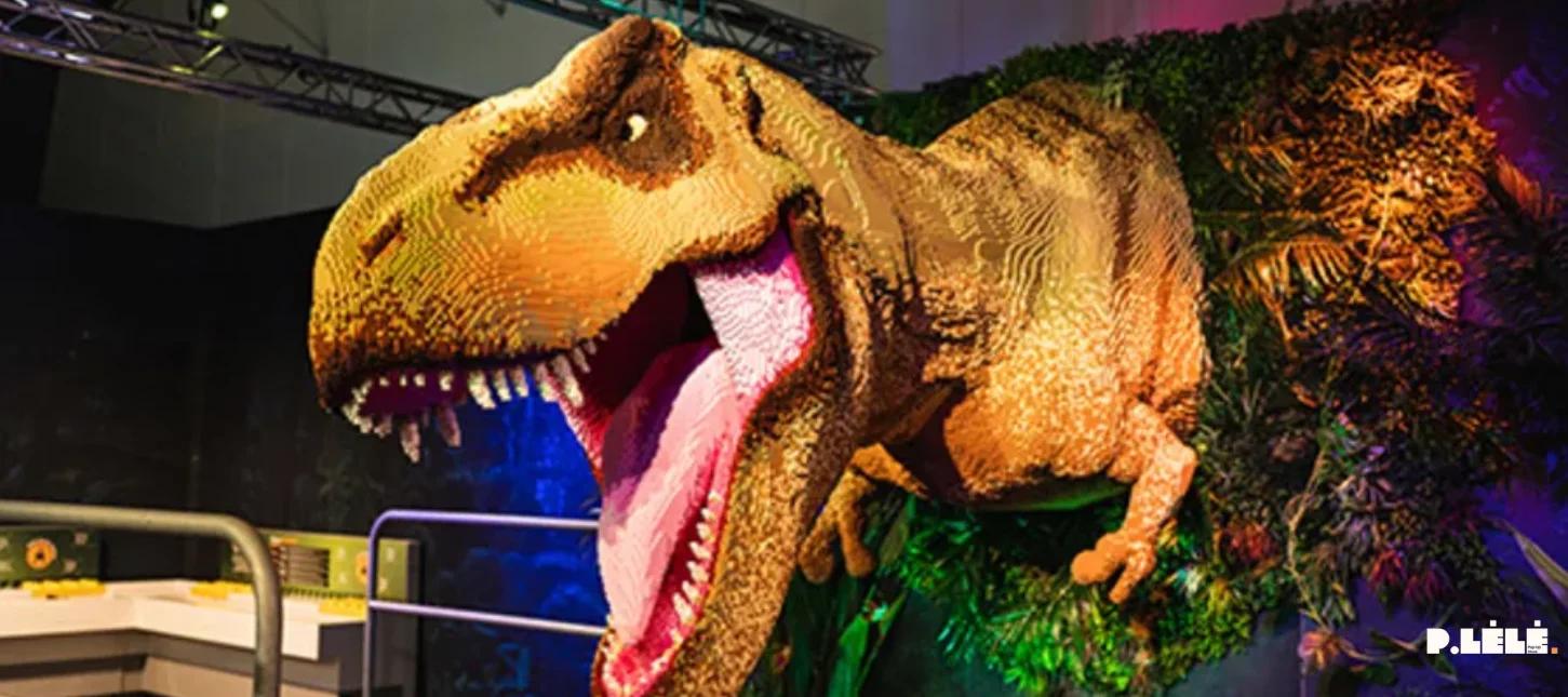 Jurassic World par Brickman : l’exposition immersive LEGO® qui débarque à Paris