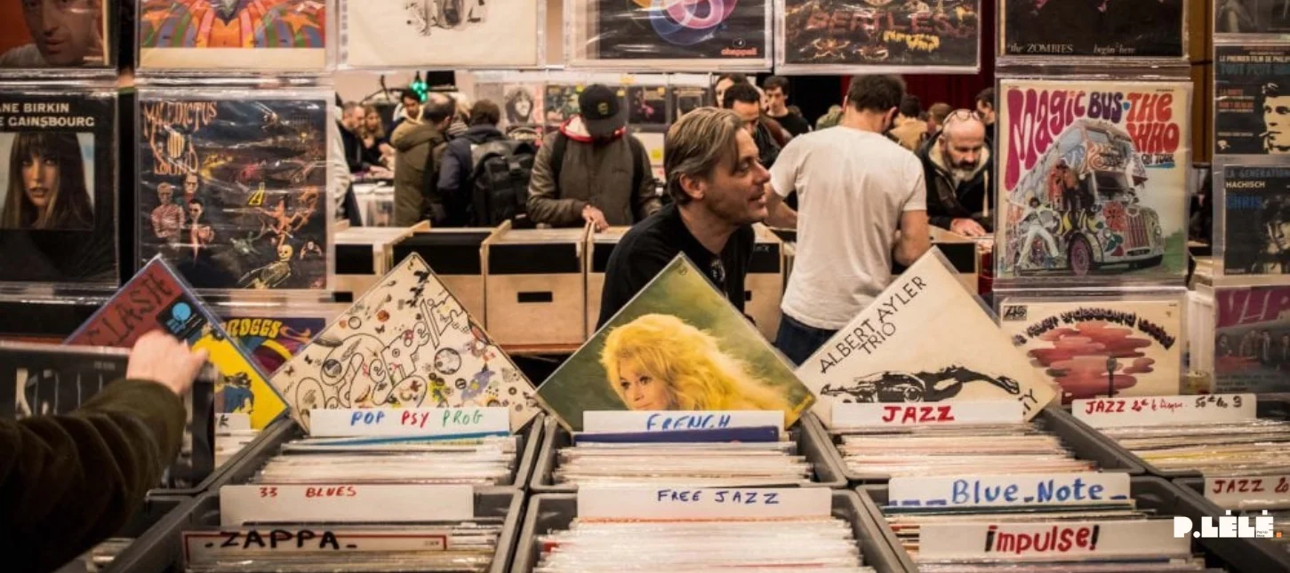 Paris Loves Vinyl 16 — 100 000 vinyles sous la coupole Niemeyer : la plus grande vente de disques à Paris