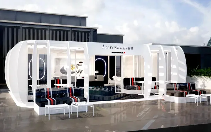 Le restaurant Air France-1