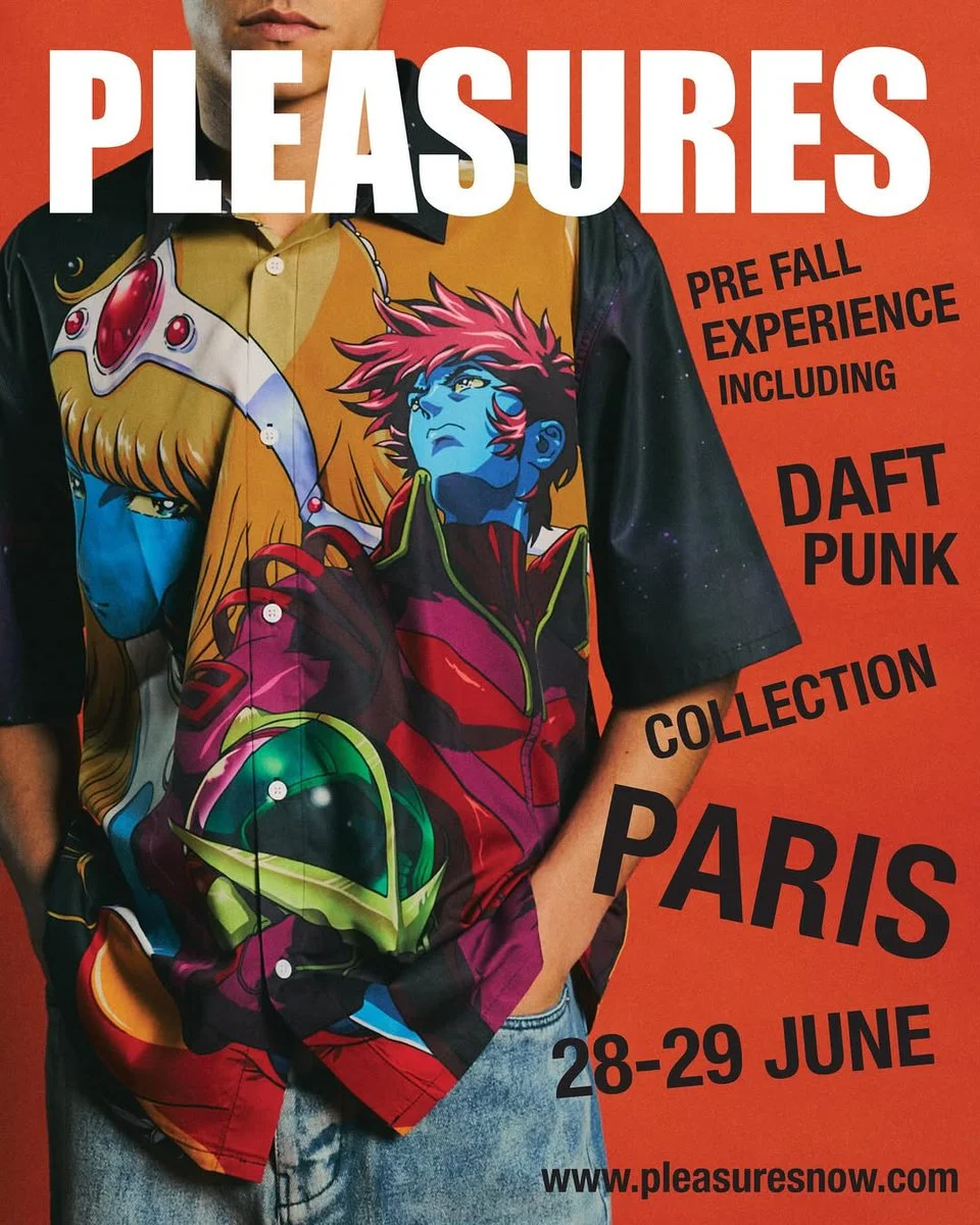 Daft Punk x Pleasures affiche
