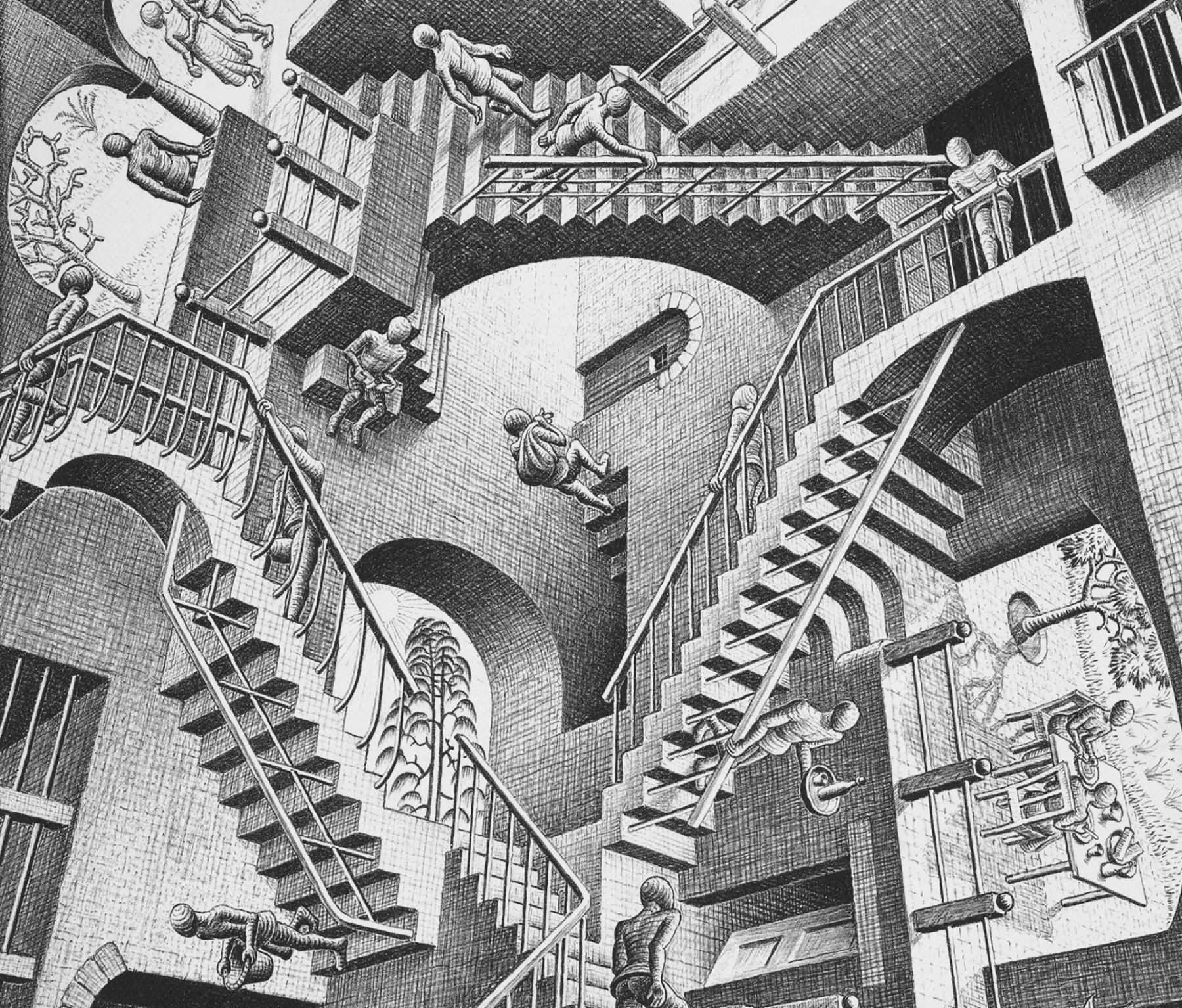M.C. ESCHER, UNE VASTE EXPOSITION À LA MONNAIE DE PARIS