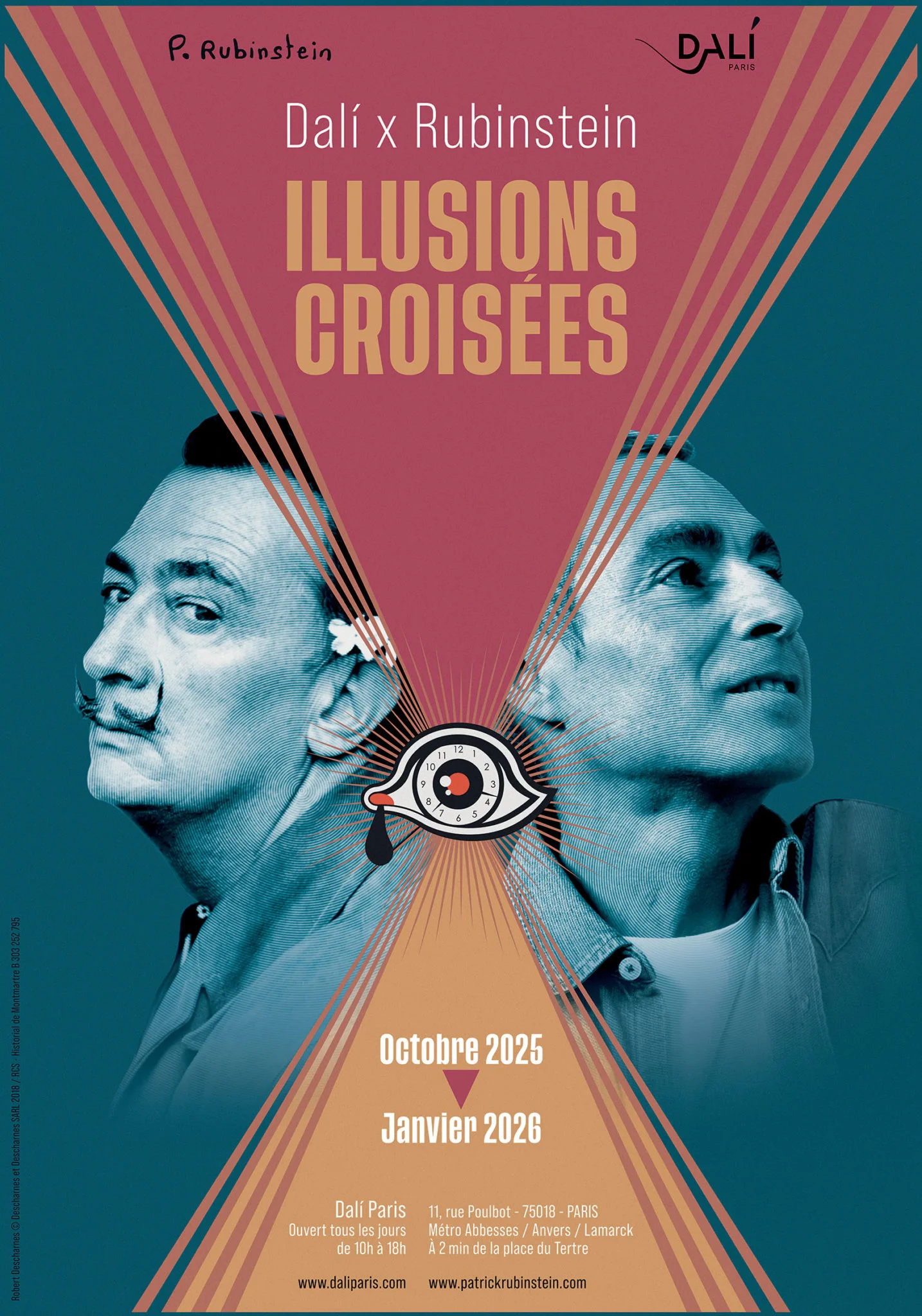 Illusions Croisées : Dalí x Rubinstein
