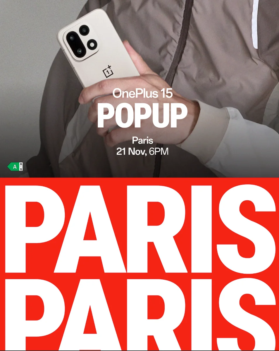 OnePlus 15 Pop-Up Store