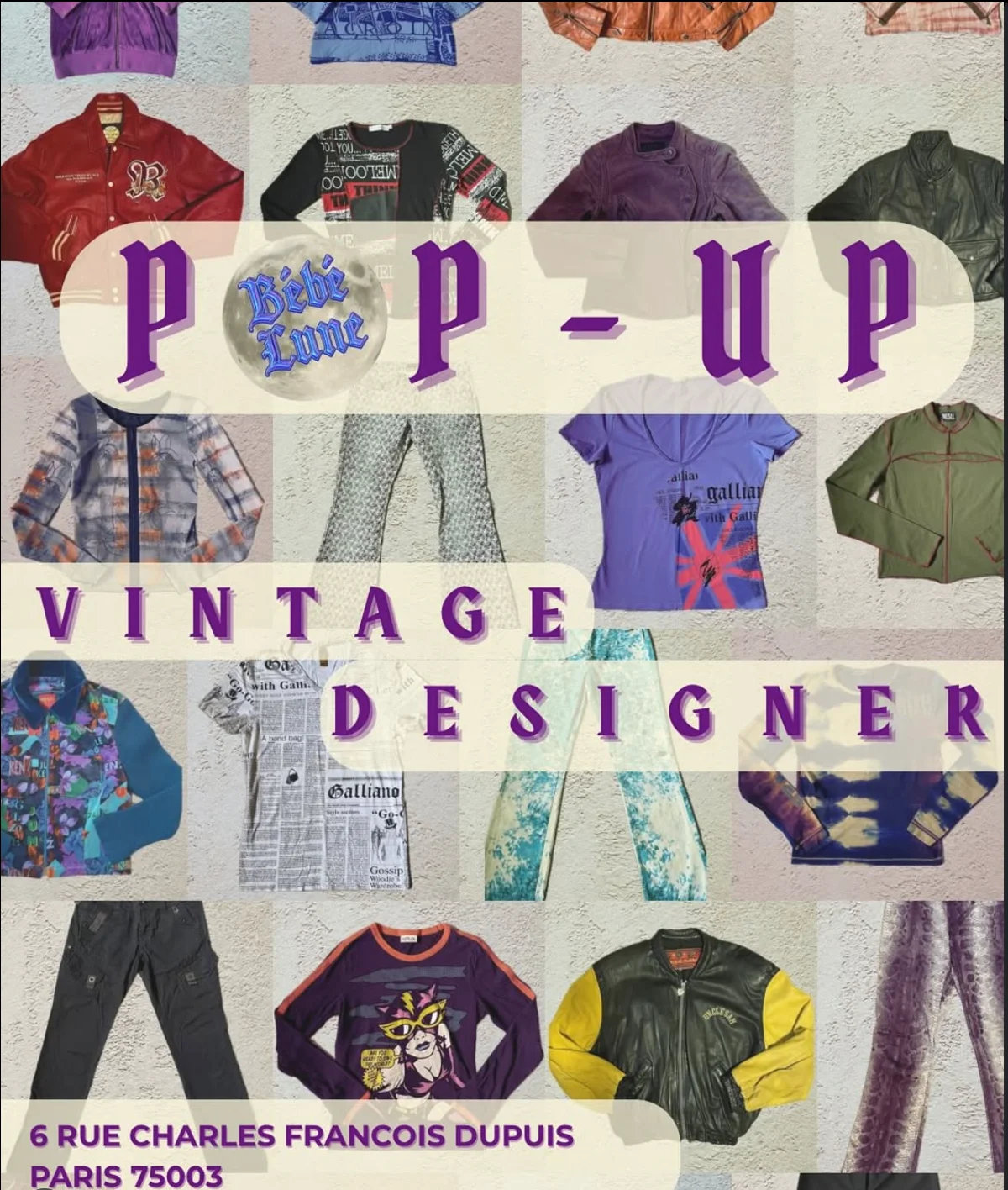 Bébé Lune Pop-Up — Vintage & Designer