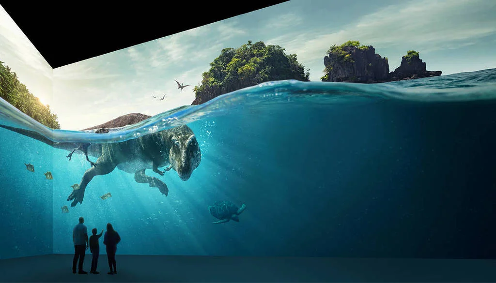 Planète Préhistorique : Dinosaures — Atelier des Lumières