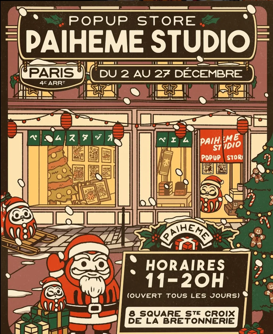 PAIHEME — Pop-up de Noël 