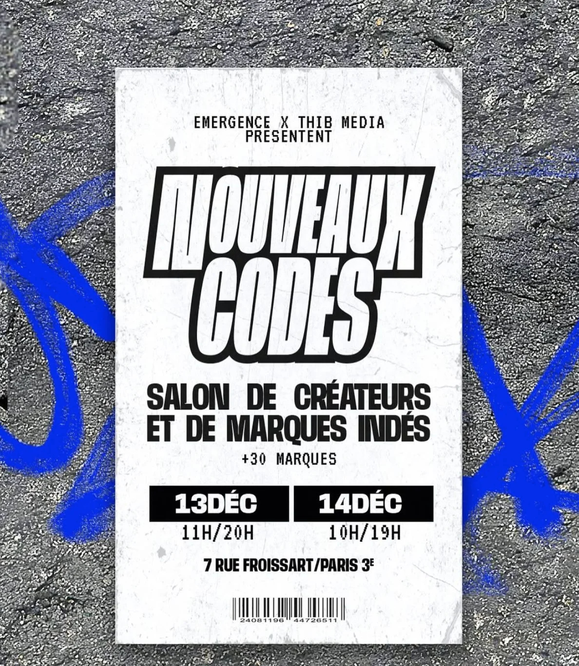 NOUVEAUX CODES - Salon de créateurs