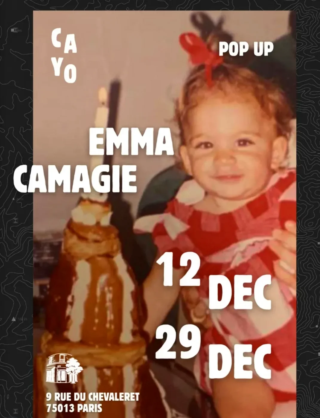 Pop-up gourmand chez Cayo x Emma Camagie