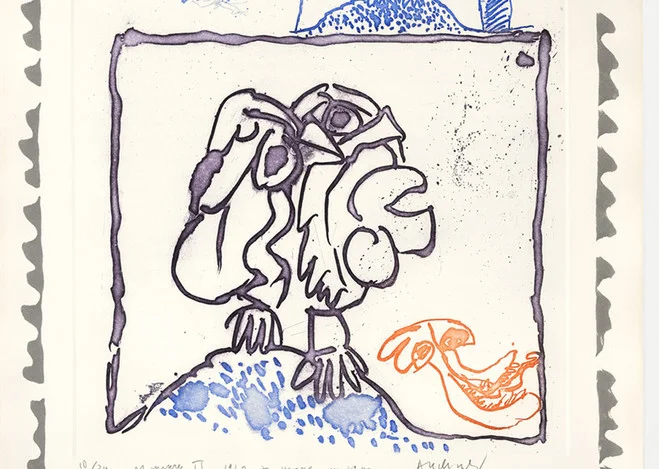 Estampes choisies : Pierre Alechinsky, Jacquelines de Jong, Asger Jorn