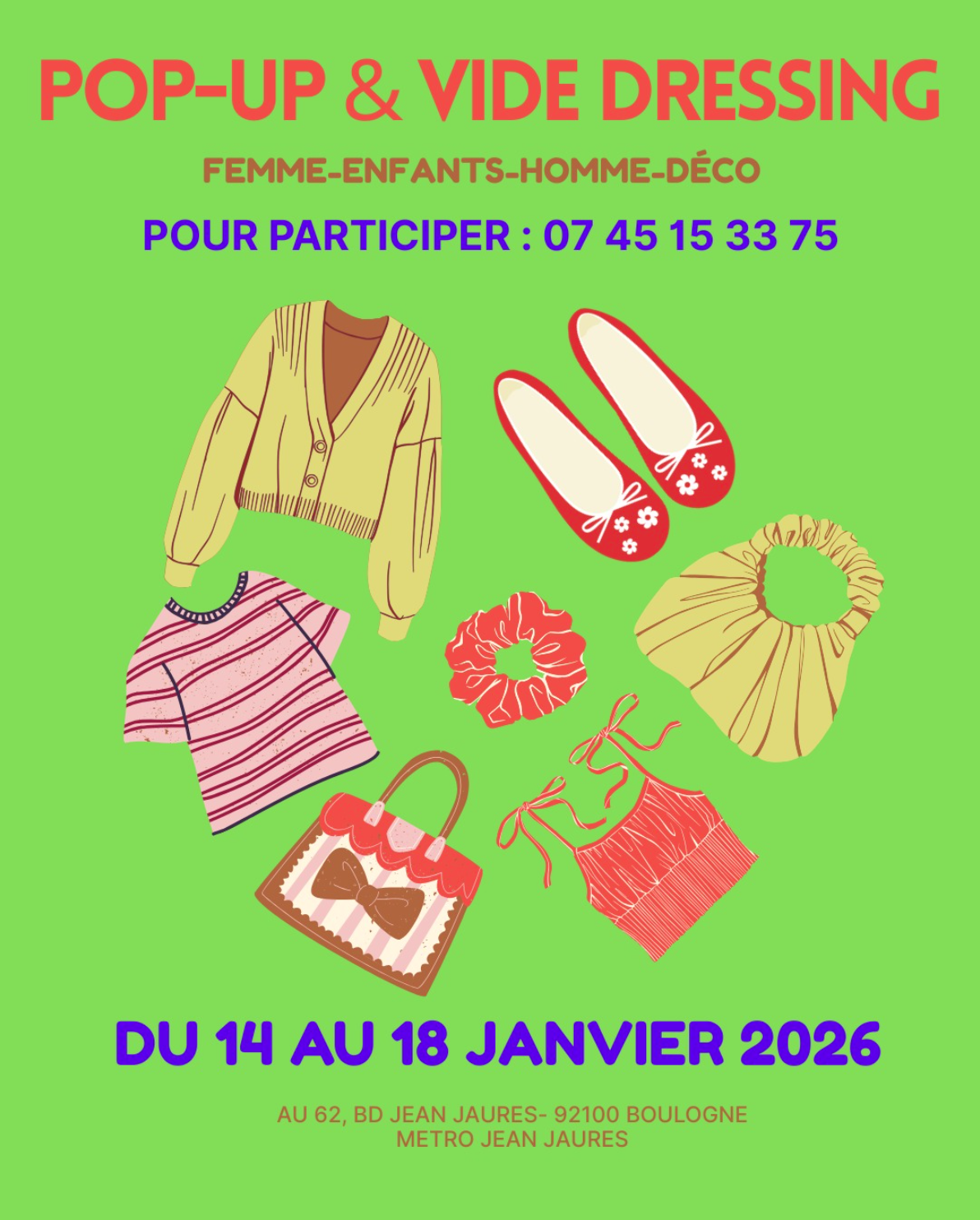 Pop-up & vide-dressing — Concept.62