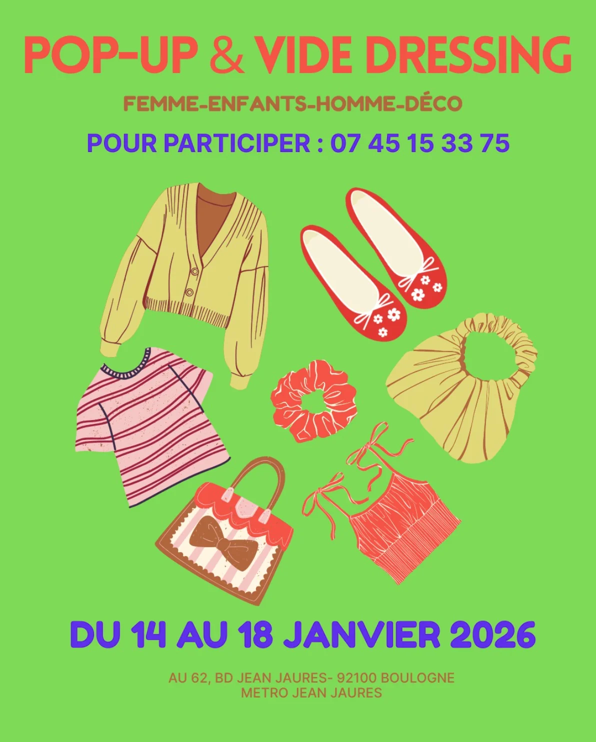 Pop-up & vide-dressing — Concept.62